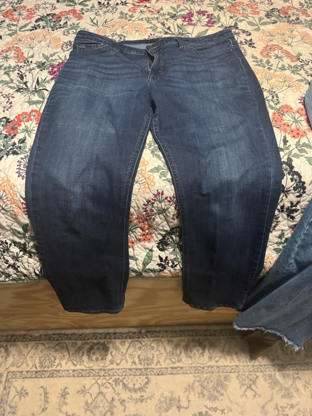 Lee Women's Dark Blue Boot Cut Jeans